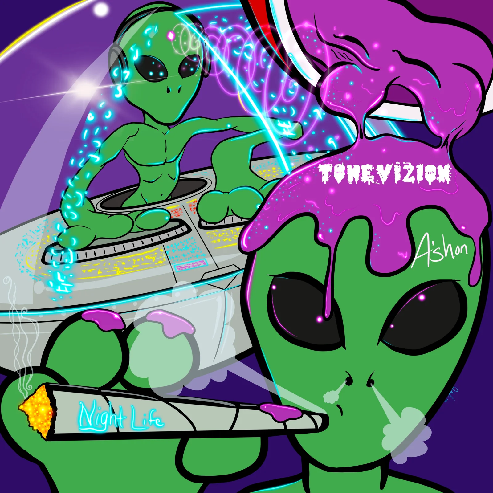 Night Life (feat. A'Shon) cover artwork