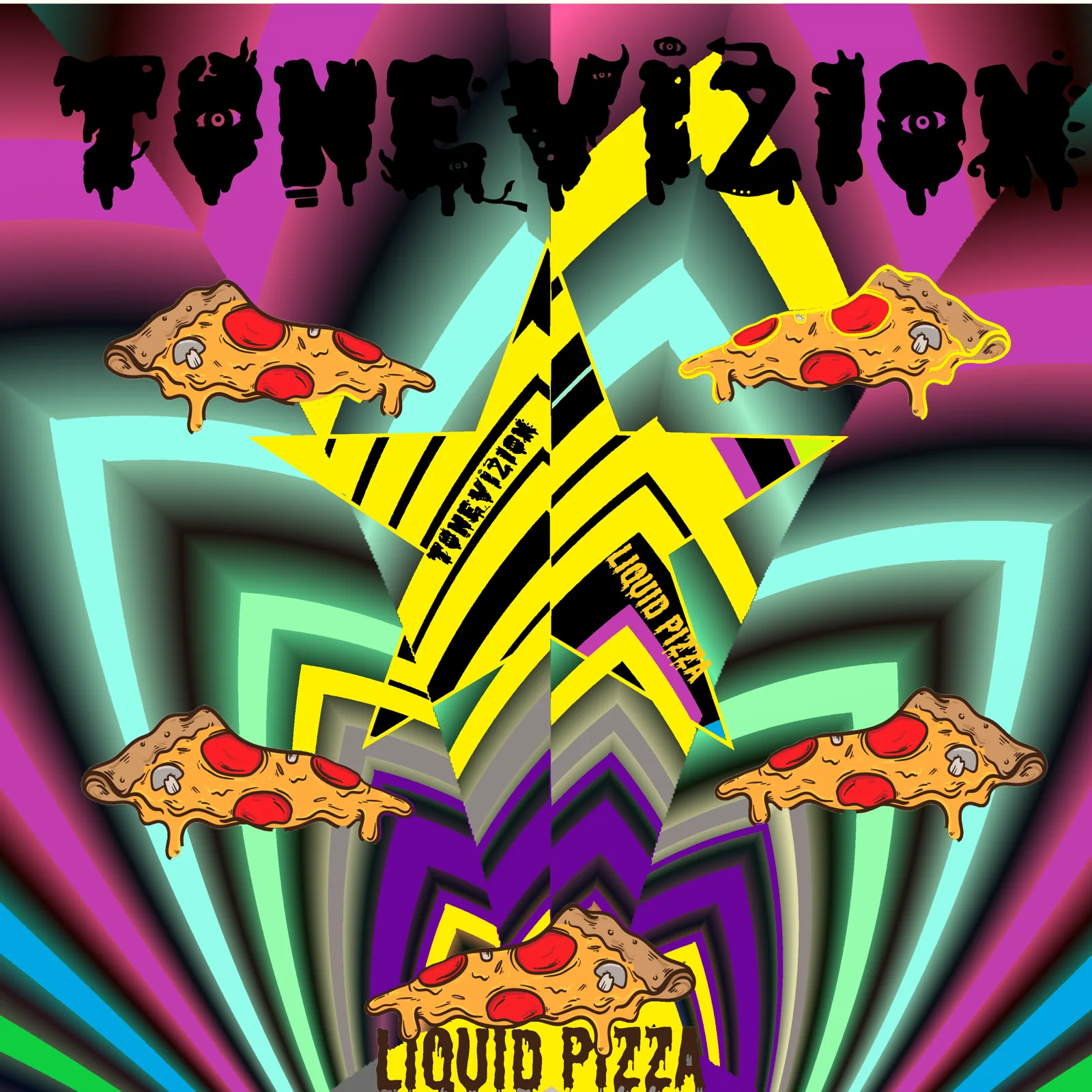 Liquid Pizza - Acid Man (ToneVizion Remix) cover artwork